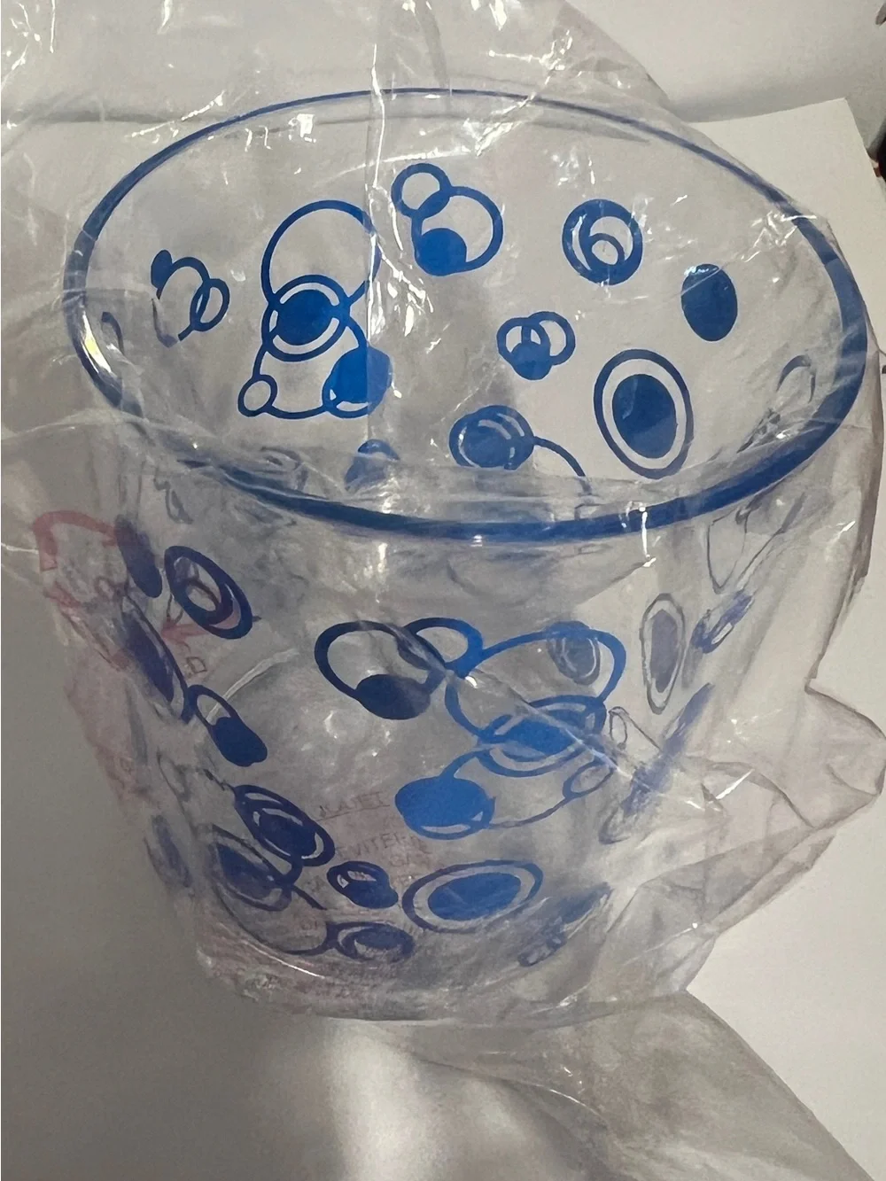 Green Bubble Glass Pitcher with Assorted Bubble Tumblers